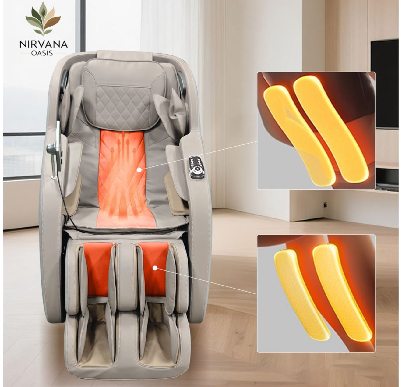 Nirvana Oasis Zero Gravity Full Body Massage Chair