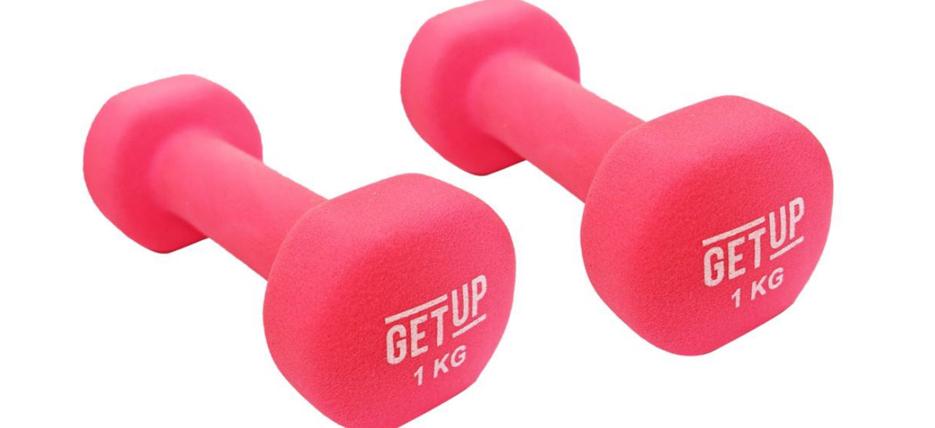 2 piece set Get Up dumbbells