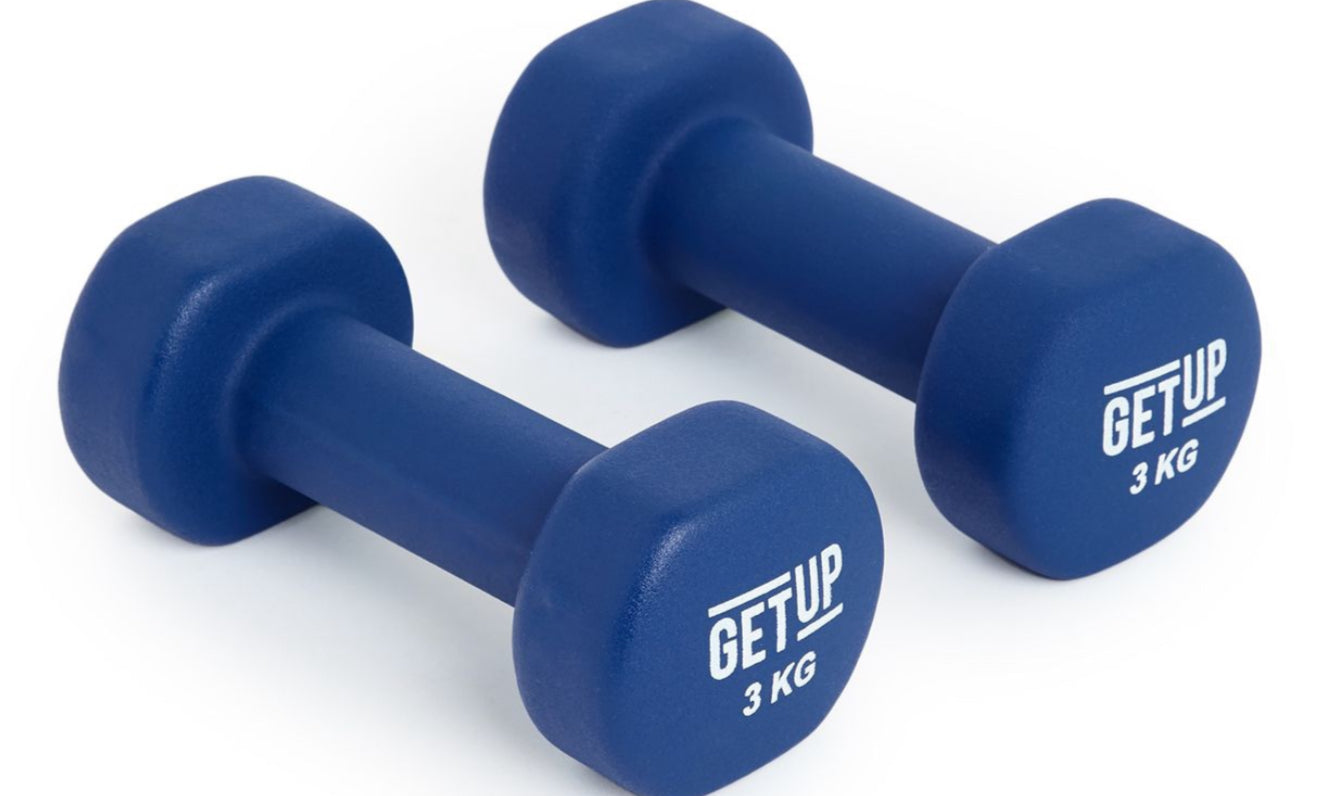 2 piece set Get Up dumbbells