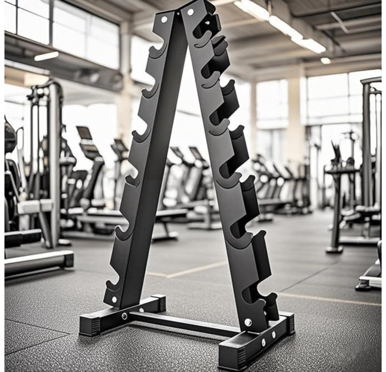 A-frame Barbell Rack Dumbbell Rack Stand