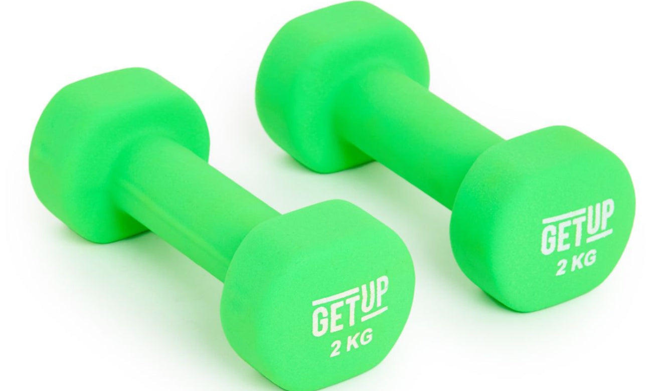 2 piece set Get Up dumbbells